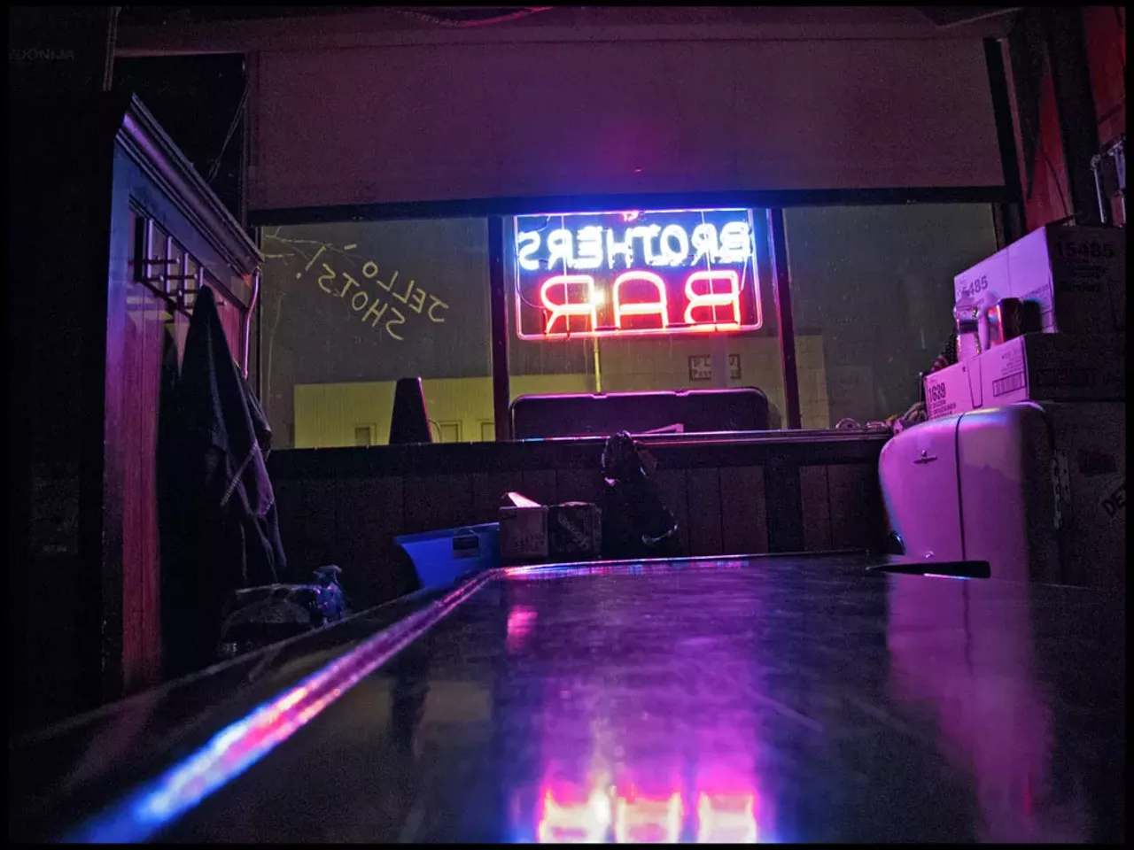 "7 Brothers Bar," Steven Shaw, 2015, pigment print. Detroit Institute of Arts