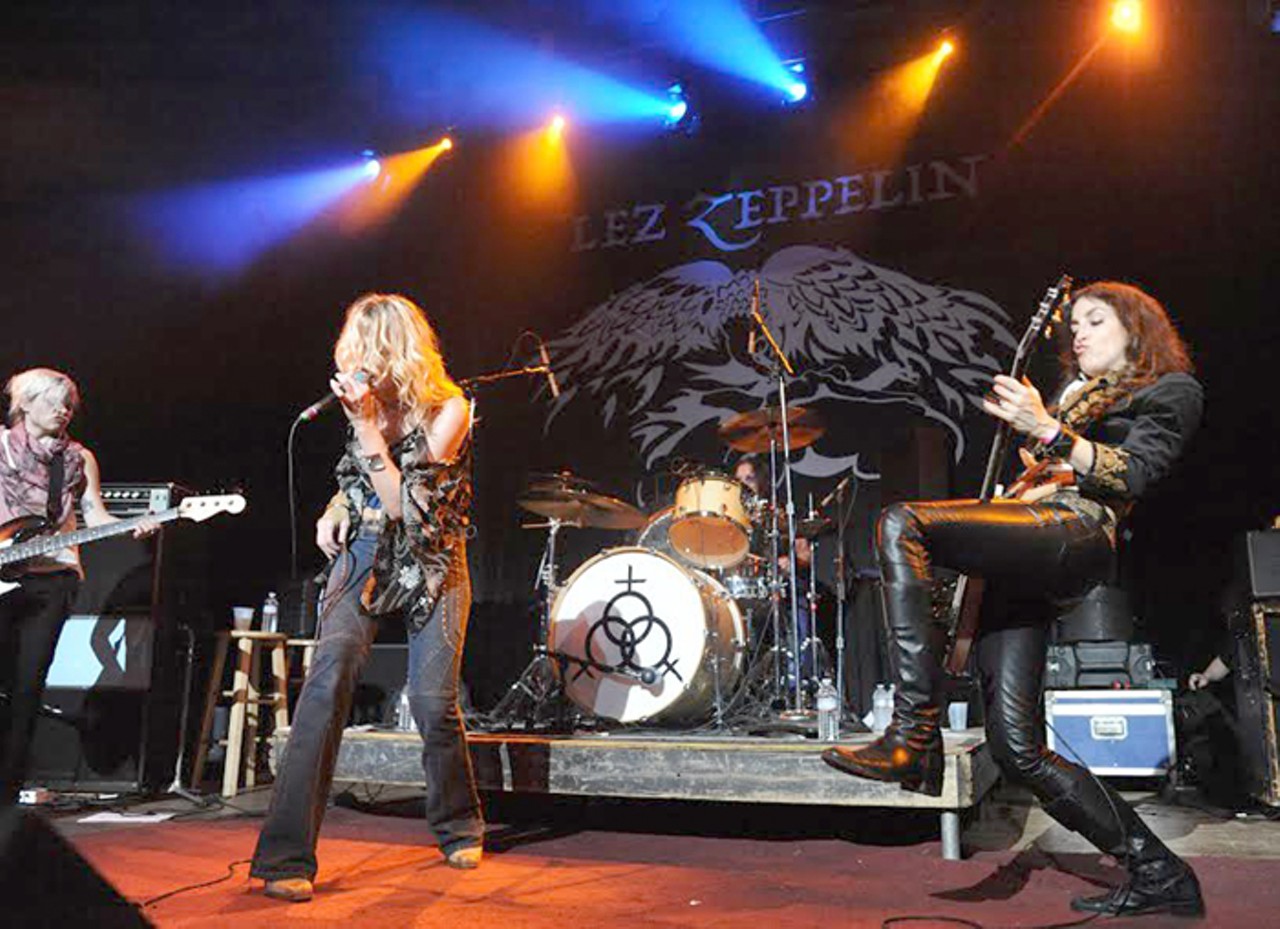There’s no shortage of Zeppelin tribute bands on the circuit right now. Hell, Jason Bonham has one that he’s been talking to all of the big stages. But Lez Zeppelin is something else. This all-female tribute is no gimmick either. The girls are all excellent musicians (guitarist Steph Paynes previously played with Ronnie Spector), while singer Shannon Conley can hit the high notes better than present day Plant. Sure, the name is good for a giggle, but if you want to hear those old Zep tracks performed wonderfully well but with a twist, this is the show for you. Catch the show at the Magic Bag in Ferndale on Friday, January 30. Tickets start at $20. Doors open at 8 p.m.