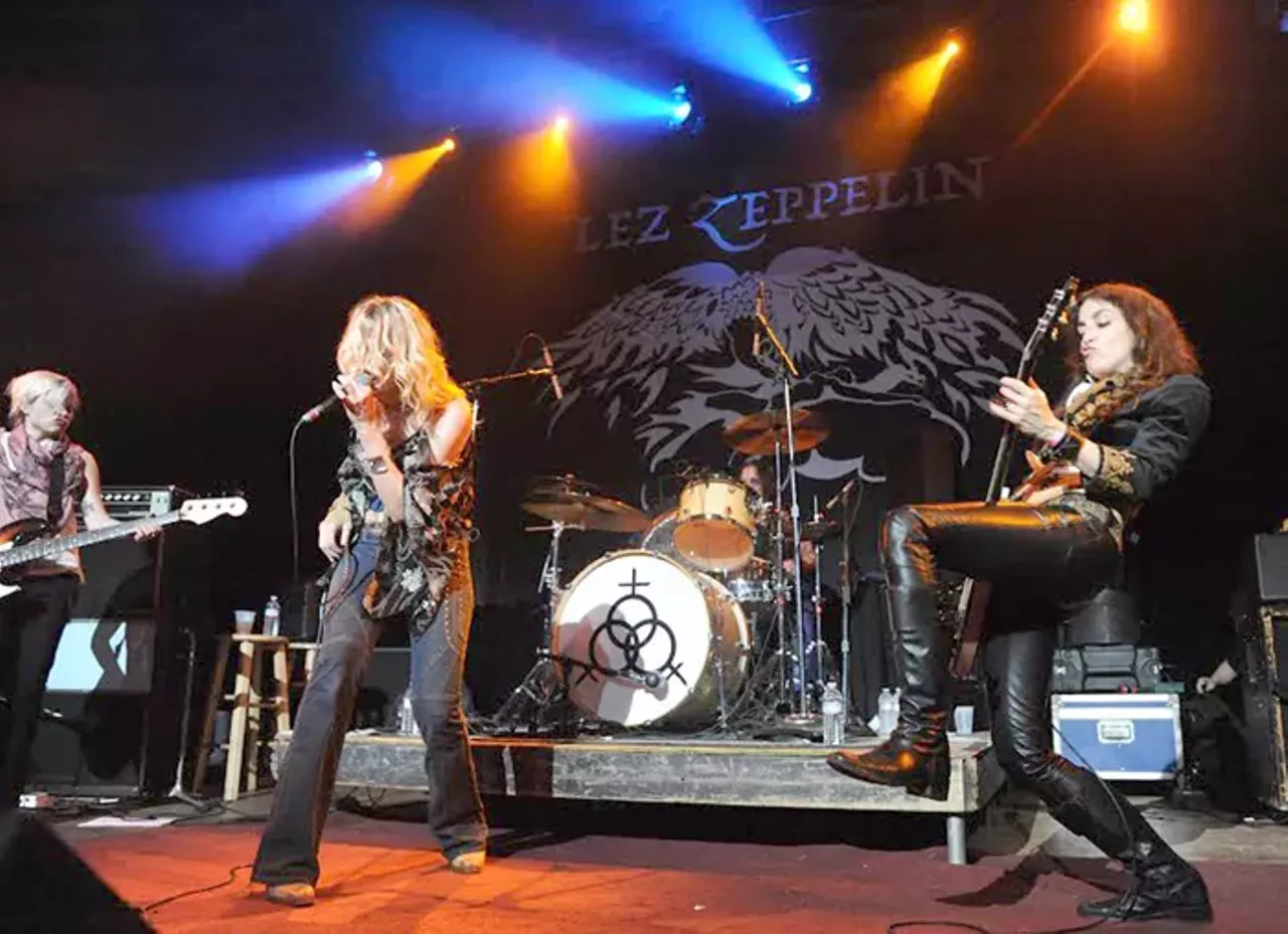 There’s no shortage of Zeppelin tribute bands on the circuit right now. Hell, Jason Bonham has one that he’s been talking to all of the big stages. But Lez Zeppelin is something else. This all-female tribute is no gimmick either. The girls are all excellent musicians (guitarist Steph Paynes previously played with Ronnie Spector), while singer Shannon Conley can hit the high notes better than present day Plant. Sure, the name is good for a giggle, but if you want to hear those old Zep tracks performed wonderfully well but with a twist, this is the show for you. Catch the show at the Magic Bag in Ferndale on Friday, January 30. Tickets start at $20. Doors open at 8 p.m.