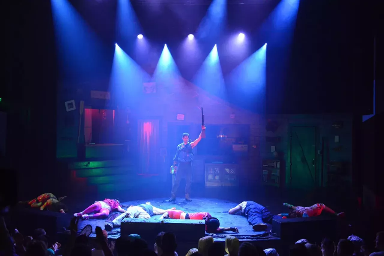 Thur-Sat, 10/20-22 Evil Dead: The Musical @ The City Theatre You owe it to yourself to see this musical rendition of the best low-budget horror saga to ever exist. It has the blessing of both Sam Raimi and Bruce Campbell, and it has a hell of a score, with songs such as &#147;All the Men in My Life Keep Getting Killed by Candarian Demons&#148; and &#147;What the Fuck Was That?&#148; If you&#146;re not a horror person, it retains the same comedy of the films, and it&#146;s a musical. If you&#146;re not a musical person, it&#146;s Evil Dead, dude. All performances begin at 8 p.m.; 2301 Woodward Ave., Detroit; olympiaentertainment.com; tickets start at $50.