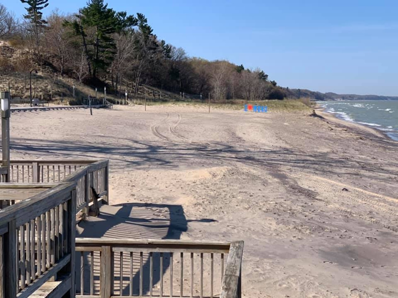 Weko Beach
Bridgman; 3 hours, 2 minutes
Weko's sunny Lake Michigan shores are impressive, as is the solitude they offer. The park includes dune boardwalks with observation decks, and picnic areas. 
Photo via Weko Beach & Campground/Facebook