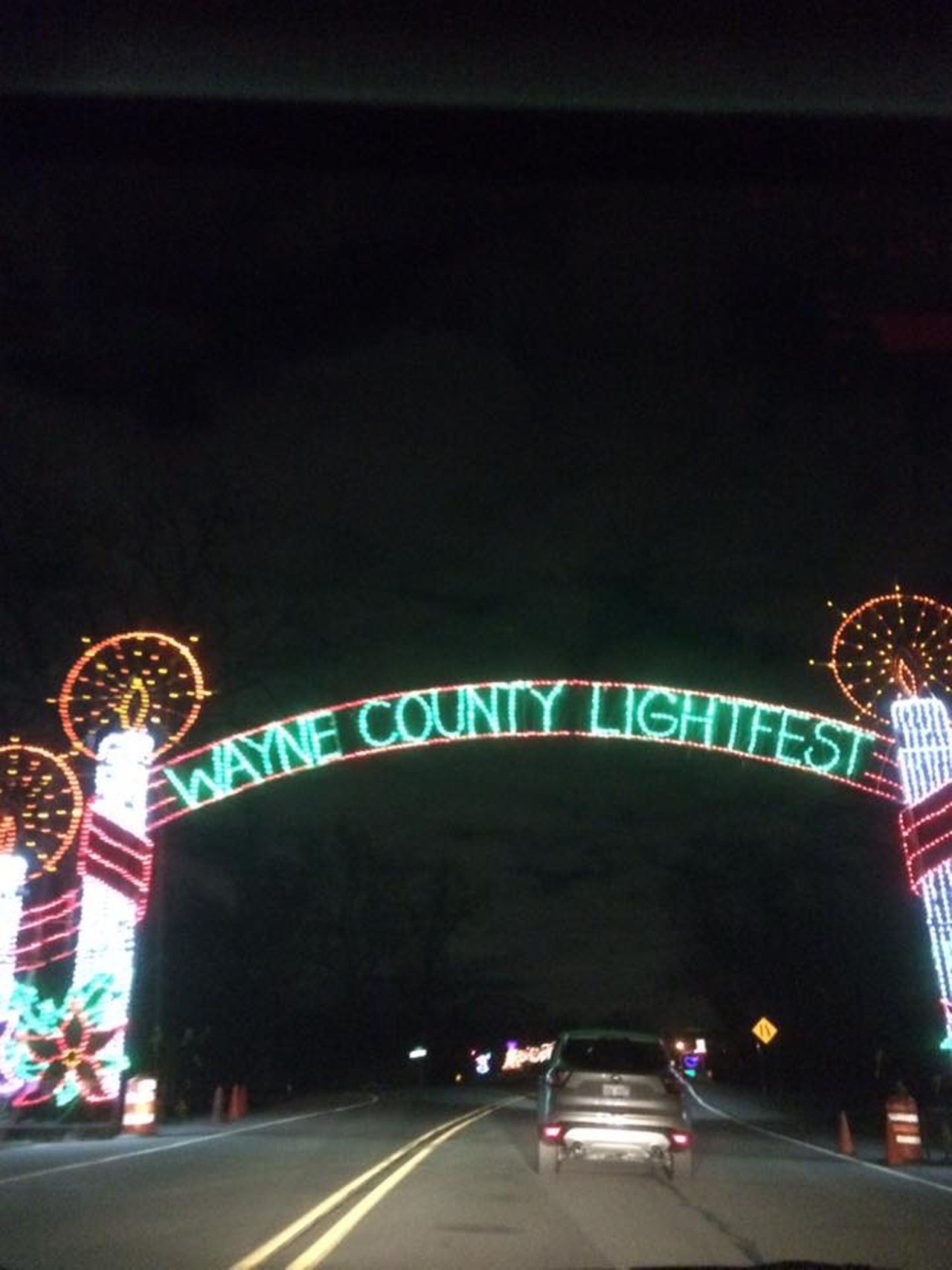 Wayne County Lightfest
Photo via Facebook