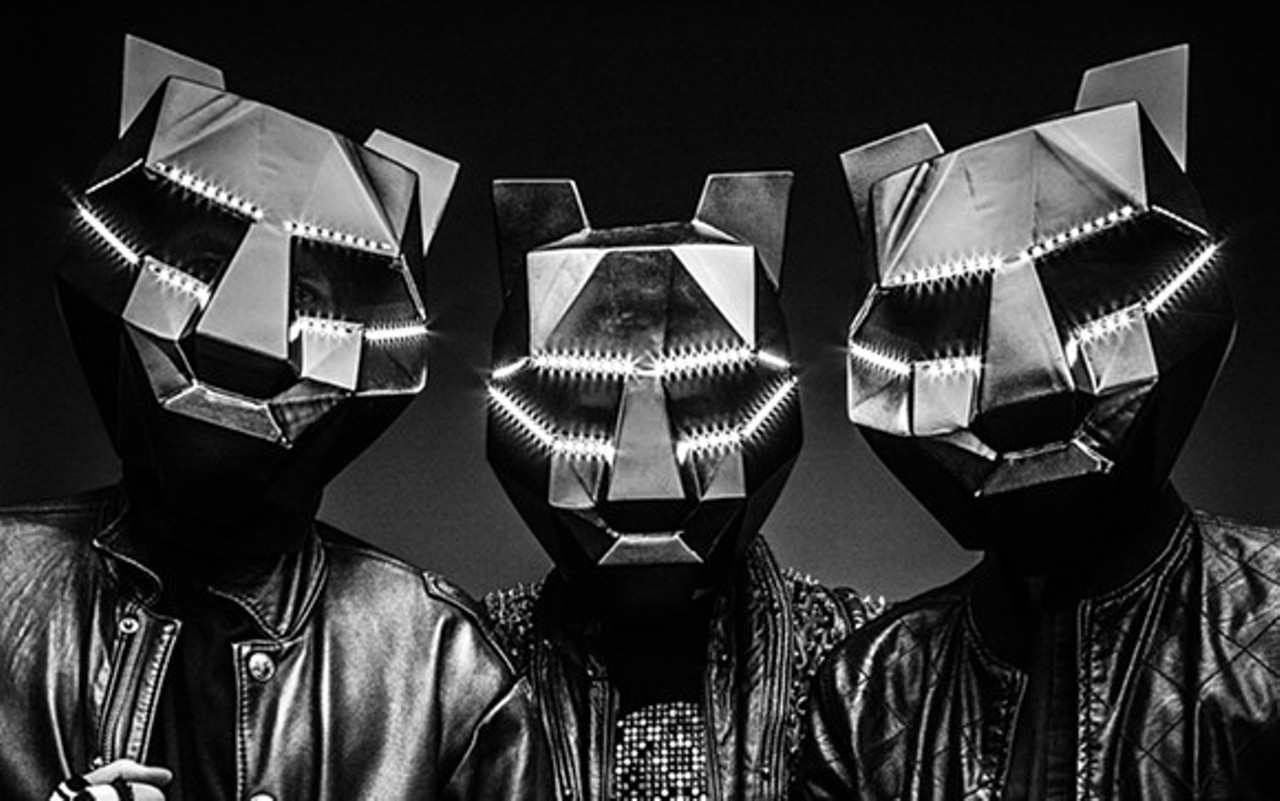 Saturday, 2/11
Black Tiger Sex Machine
@ Saint Andrews Hall
If you like how Daft Punk wears those masks while making your booty move around, then you&#146;ll love Black Tiger Sex Machine. The Canadian electronic trio dons tiger masks fitted with LED lights that are synced to their music during performances. The group, which has been active since 2011, has performed at Lollapalooza, SXSW, Electric Forest, and more. They&#146;ve brought their aggressive electro house to the world, and they&#146;ve released 10 albums that have brought them a considerable amount of critical acclaim. 2016&#146;s Welcome to Our Church didn&#146;t disappoint, and fans will want to hear it live. Their last show in Detroit, at Populux, sold out pretty quickly. So those who want to go see the animalistic electronic trio live should make their plans soon.
Doors open at 8 p.m.; 431 E. Congress St., Detroit; saintandrewsdetroit.com; Tickets are $20.