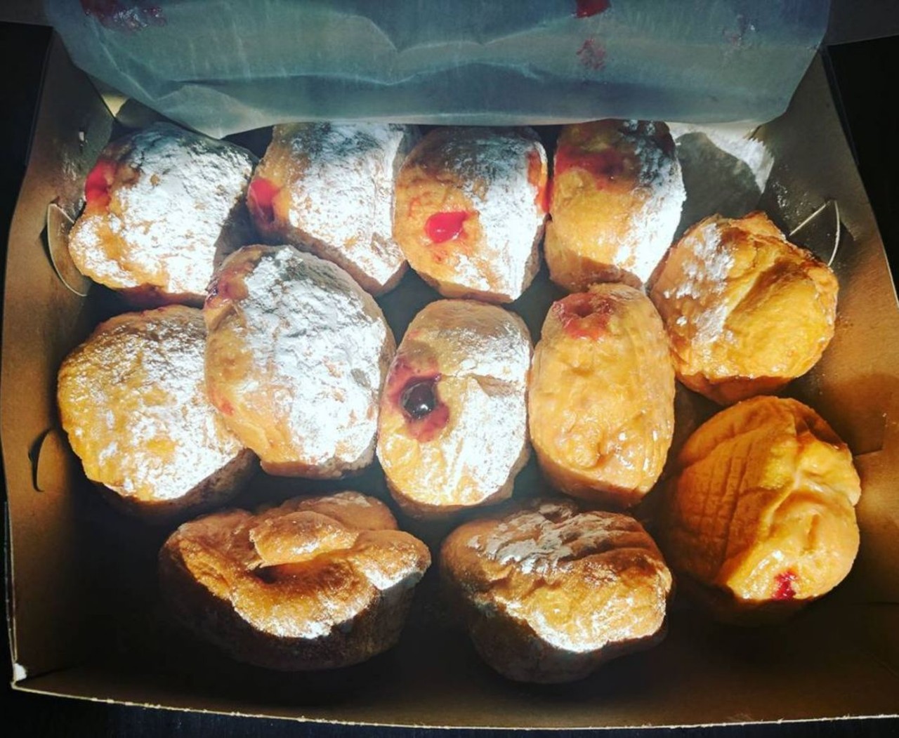New Palace Bakery
You&#146;ll find generously sized paczki at this authentic Polish bakery.
9833 Joseph Campau Ave., Hamtramck; 313-875-1334. Photo via Instagram user dashheathen.