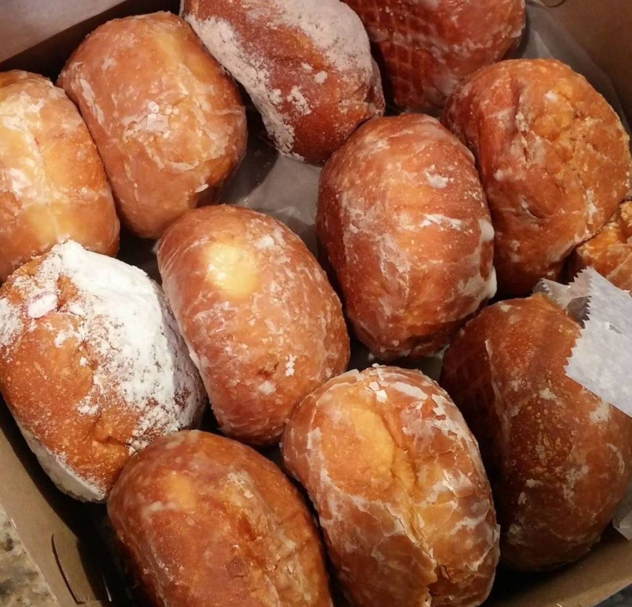 Big City Small World Bakery
Located just west of downtown Ann Arbor, this place is hard to miss &#151; the building is bright orange after all. The paczki here are traditional and tasty. 
500 Miller Ave., Ann Arbor; 734-668-7688. Photo via Instagram user joshwoodwardmusic.