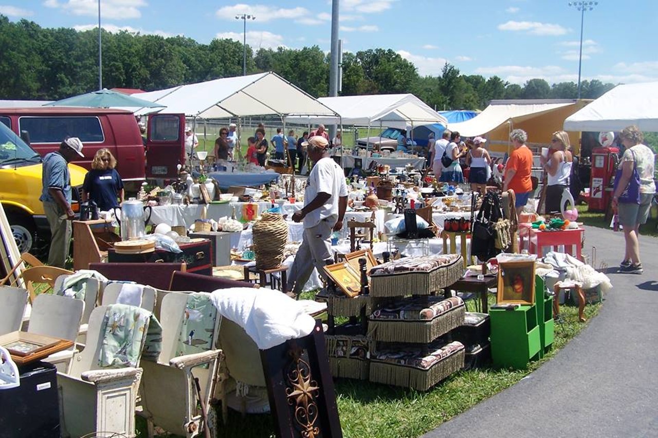  US 127 Yard Sale 
When:  August  4-7
Where:  Along US 127, Hudson
What: We all know the feeling of sheer joy and euphoria that you feel when you see that flimsy cardboard sign with "Yard Sale" written on it on the side of the road.  Now imagine that, but for a yard sale that stretches across this entire great nation.  You're welcome. (Photo via Facebook)
