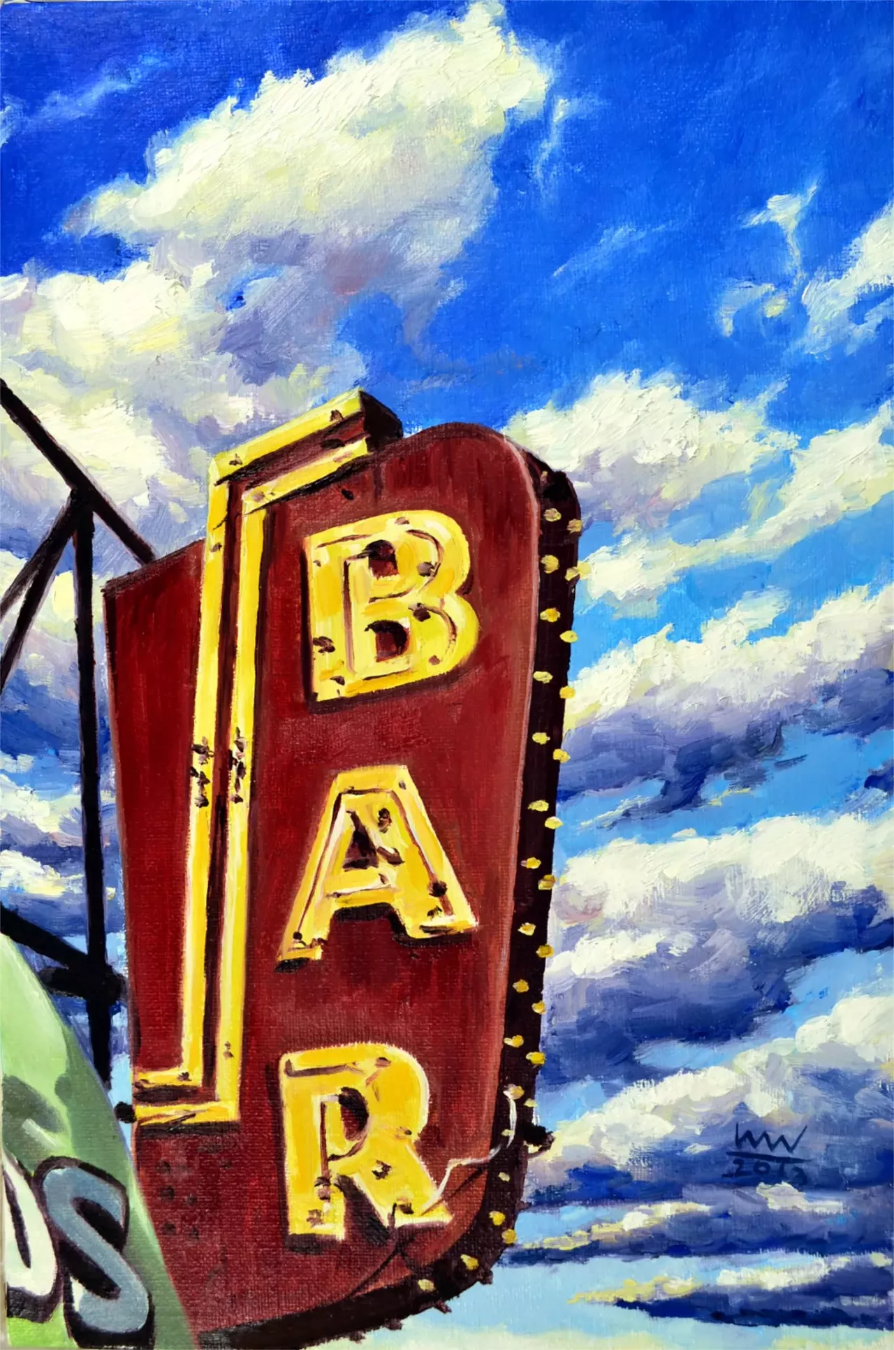 Bar by Marty Winters Click here for Studio Visit