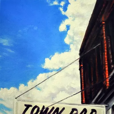 Town Bar by Marty Winters Click here for Studio Visit