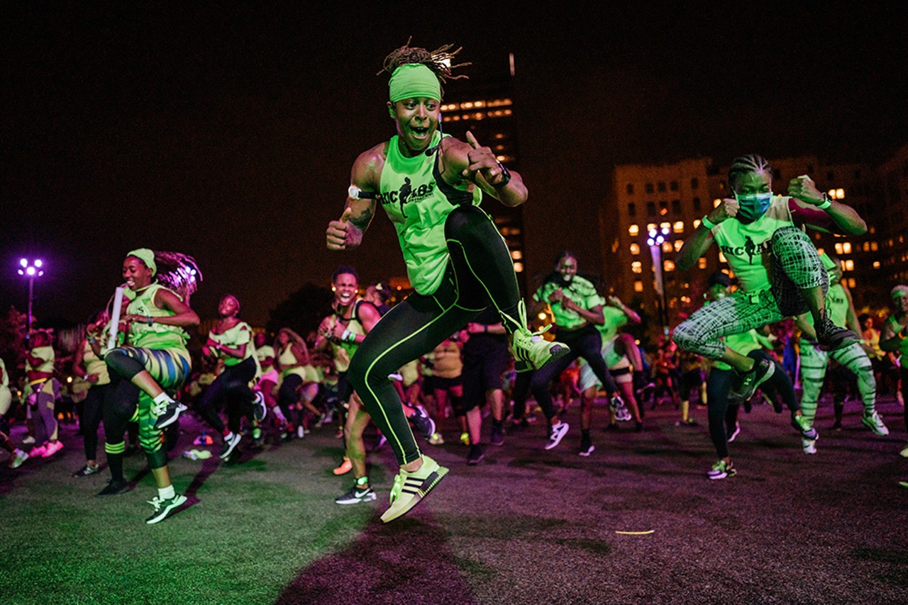 Exercise after dark
Detroit’s Beacon Park has a number of free evening fitness classes. That includes Fitness After Dark from 8-10 p.m. on Thursdays June 23, July 28, and Aug. 25, which includes a 60-minute ab workout amid strobing lights, and City Glow Yoga, held from 7:30-9 p.m. on Mondays, June 13 and 27, July 11 and 25, and Aug. 8 and 22, a combination of a yoga session and a silent disco.
More information available at downtowndetroit.org/events.