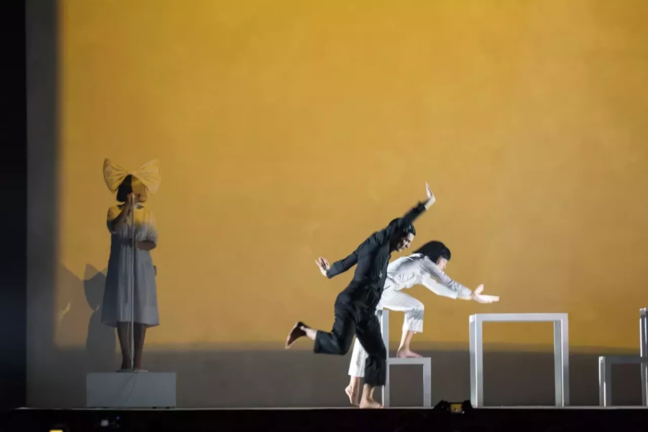 Sia performs at the Palace of Auburn Hills on The Nostalgic For The Present Tour. 10-15-16
