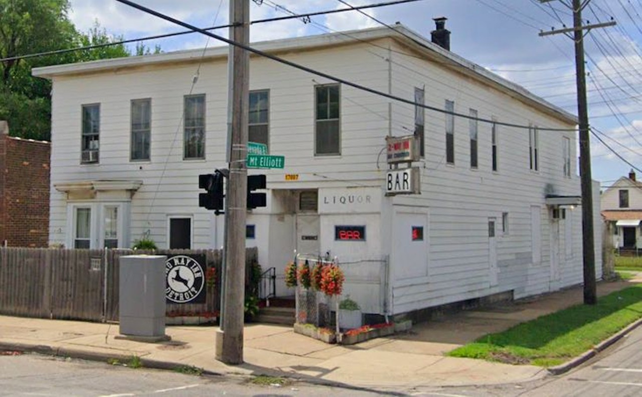 Two Way Inn
17897 Mt. Elliott St., Detroit; 313-891-4925
Believed to be the oldest bar in Detroit, the Two Way Inn has been serving Detroiters drinks since 1876. The bar also served as a speakeasy during the Prohibition era.
Photo via Google Maps