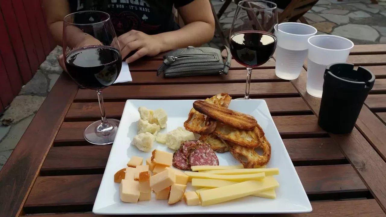 Motor City Wine, 1949 Michigan Ave. You know what they say, nothing cures a hangover like more booze. And lounging about on the patio at this hip wine bar will have you feeling smooth. (Photo via Yelp, Chris M.)