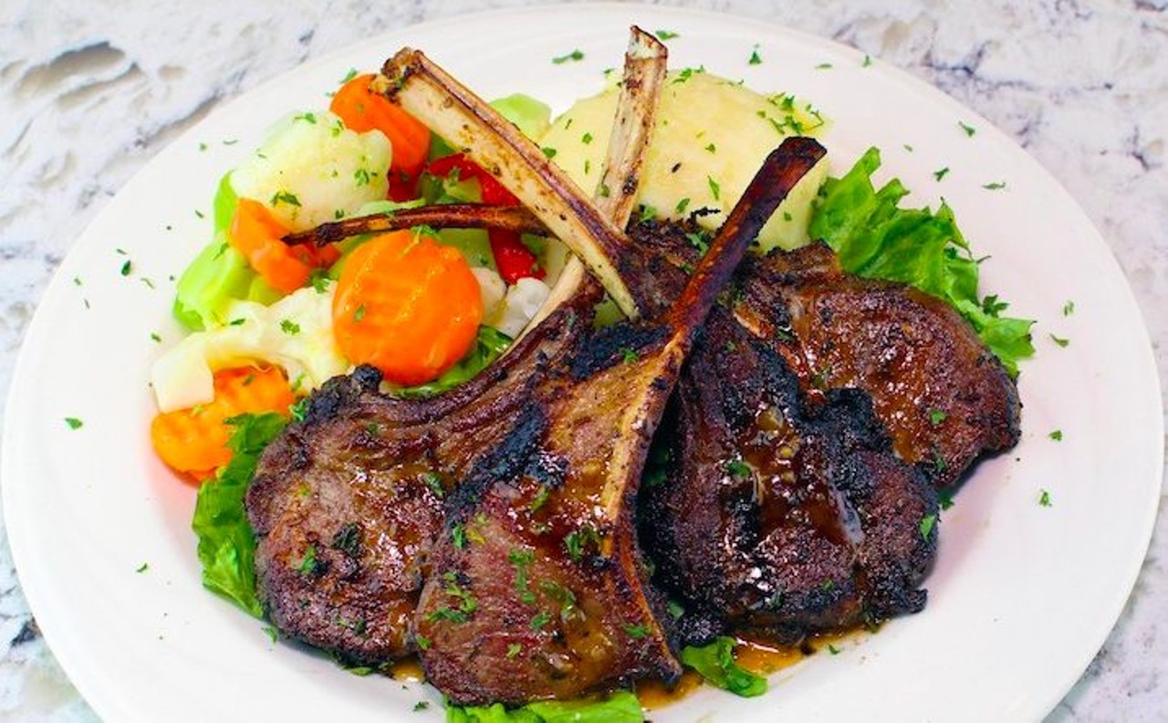 They Say Restaurant
267 Jos Campau Ave., Detroit; 313-446-4682; theysayrestaurant.com
We may not pay much attention to what they say, but this time we&#146;re fully focus on what They Say restaurant has to offer. The soul food restaurant offers a half-rack chargrilled lamb chops.
Photo via  Facebook/They Say Restaurantl