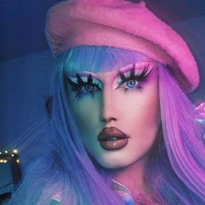 Artemiss (@artemiss.png) Artemiss performs in Detroit, Ann Arbor, and virtually, but really we’re here for her aesthetically pleasing Instagram page. Her long lashes, creative makeup looks (and hairy chest) are stunning. Photo by Artemiss (@artemiss.png)