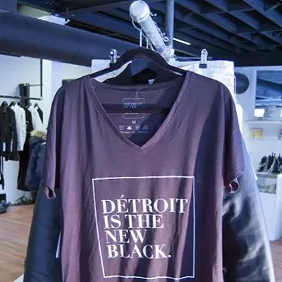 Detroit is the New Black 1430 Woodward Ave., 313-818-3498, detroitisthenewblack.com Founded by Roslyn Karamoko in 2013, Detroit is the New Black creates and sells luxury clothing. In addition, they use their downtown Detroit store as a space for rotating art exhibits and galleries, poetry slams, trunk shows, trunk shows, and private events. Photo via Detroit is the New Black/Facebook