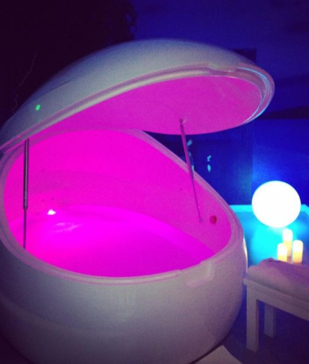 Try one of those sensory deprivation tanks 
Want a legit out-of-body experience? There is a place in Farmington Hills that has the tanks.&nbsp;Photo via IG user @classykracken