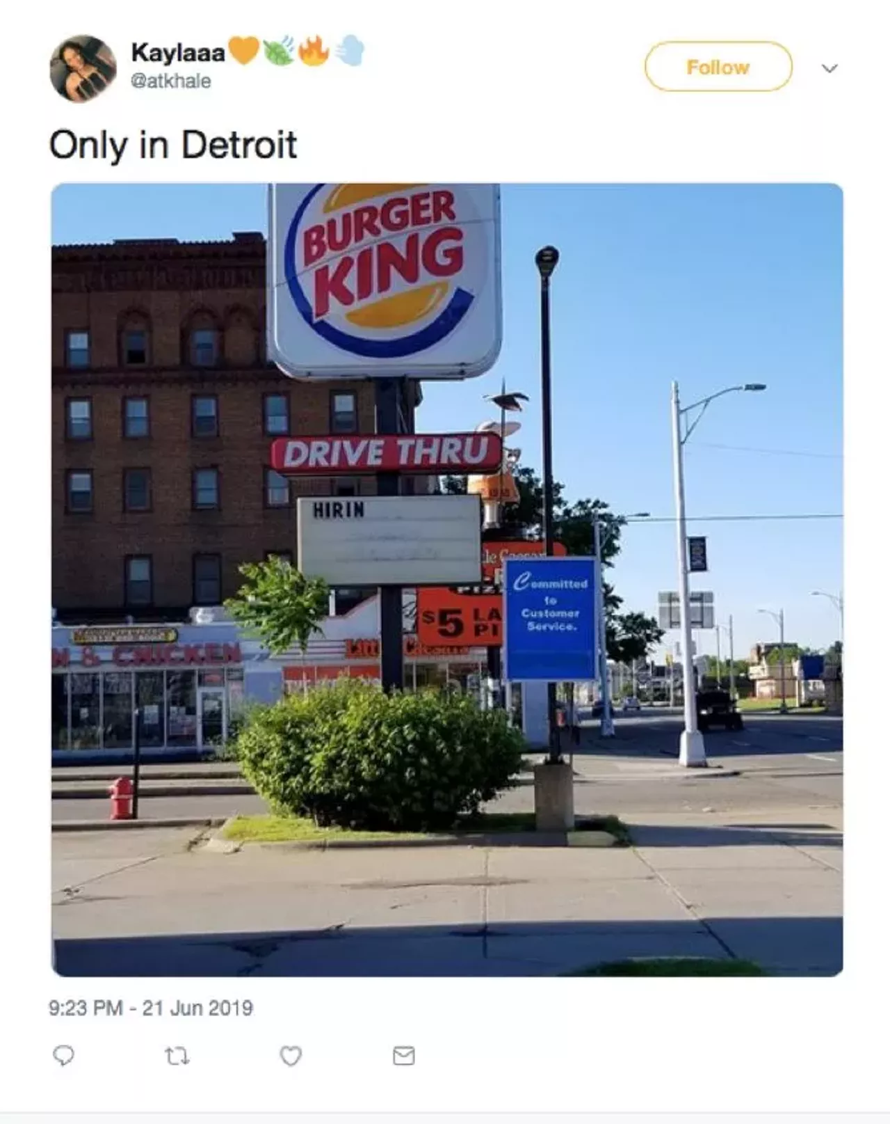 Self-explanatory, Burger King is hiring, if anyone was wondering.&nbsp; @atkhale / Twitter