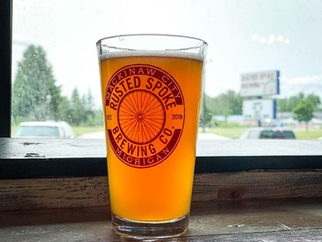 Rusted Spoke Brewing
810 S. Huron Ave., Mackinaw City; 231-436-5773; rustedspoke.com
Not going to lie, &#147;Michigangster&#148; might be our new favorite word, and it just so happens to be a cherry and peach wheat ale that&#146;s on tap at Rusted Spoke. While most pubs only offer their in-house craft beers, this spot pours up some other local favorites, too.
Photo via Google Maps