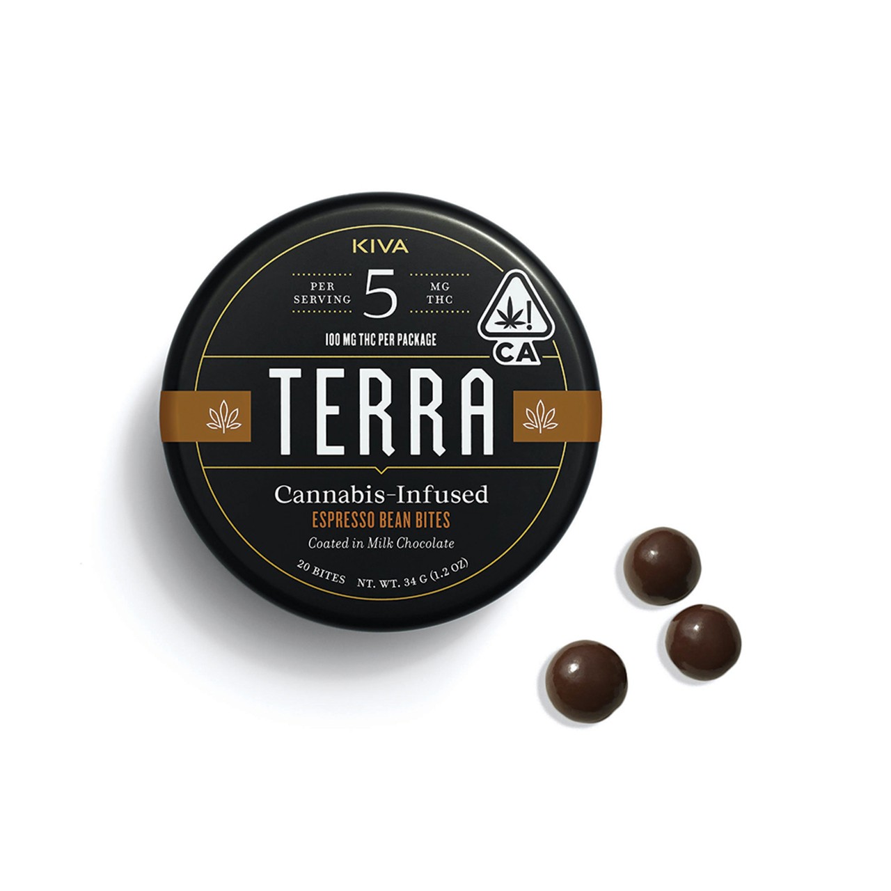 For those who like a caffeinated kick with their cannabis 
Kiva Espresso Bean Terra Bites, $22
Breeze, 24517 John R Rd., Hazel Park; 833-927-3393; breeze.us
Don&#146;t talk to us until we&#146;ve had our coffee or our cannabis! But, lucky for you, we&#146;re always abuzz with both. We have to warn you, though &#151; when it comes to Kiva&#146;s Espresso Bean Terra Bites, it&#146;s easy to, well, overdue it. Kiva&#146;s Terra Bites are made from micro-roasted Tanzanian coffee beans coated in dark chocolate, and each piece contains 5mg of THC, with a total of 100mg of THC per container. Fans of this product say that they&#146;re a great way to kick-start morning workouts, though we&#146;re not sure if they&#146;ll inspire morning workouts in those who don&#146;t, uh, normally work out. Can&#146;t hurt to try!