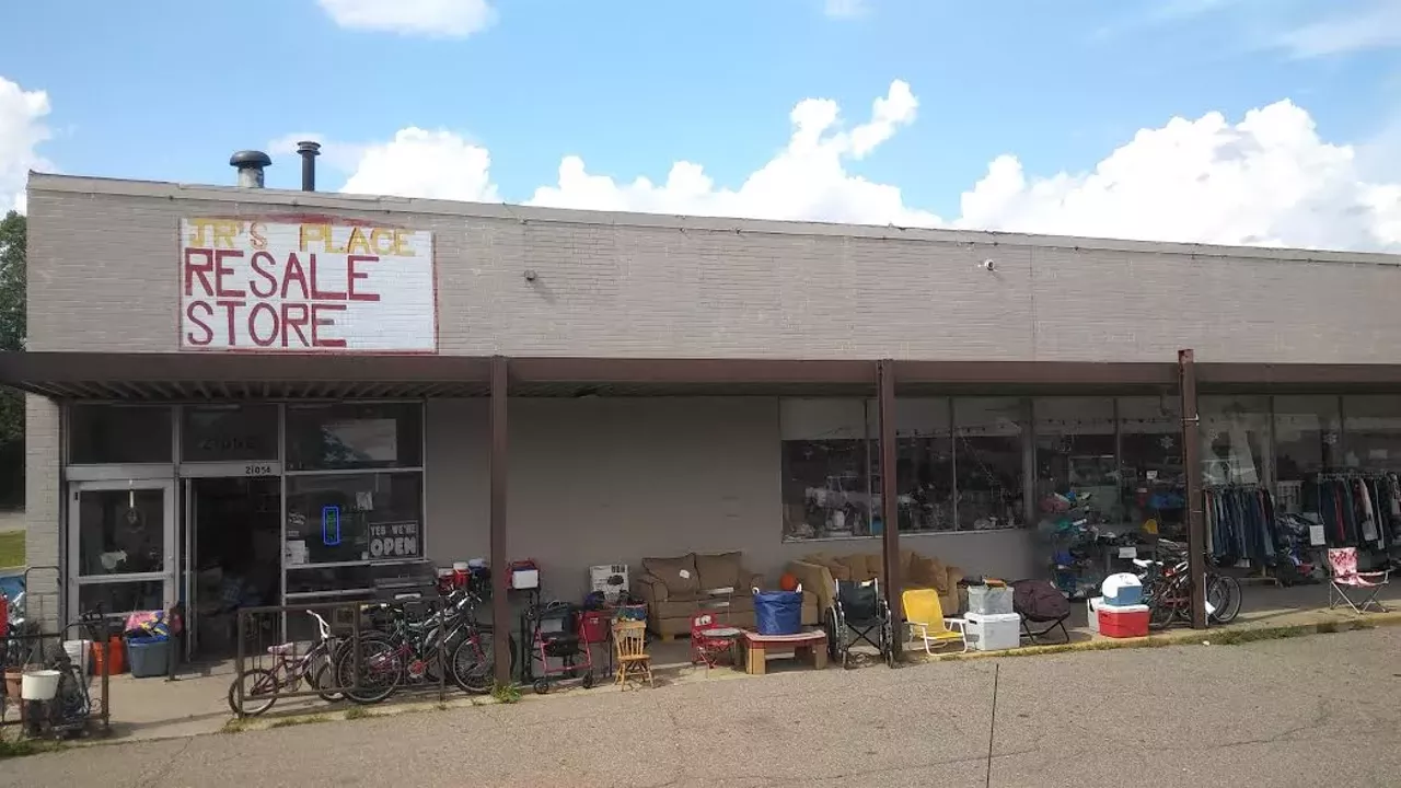 JR's Place 21056 Dequindre Rd., Warren; 586-486-5874; jrs-place-thrift-store.business.site This family-owned thrift store sells basically everything you could imagine, whether it be clothing or necessities for any room in your home.