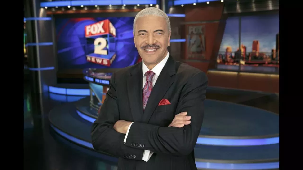Huel Perkins | More at 11 DILF Hosting the news and raising kids: how this will affect your weekend and more, at 11. Fox 2 lead anchor Huel has been keeping us informed for 25 years &#151; all while being a doting father. Photo via Fox 2