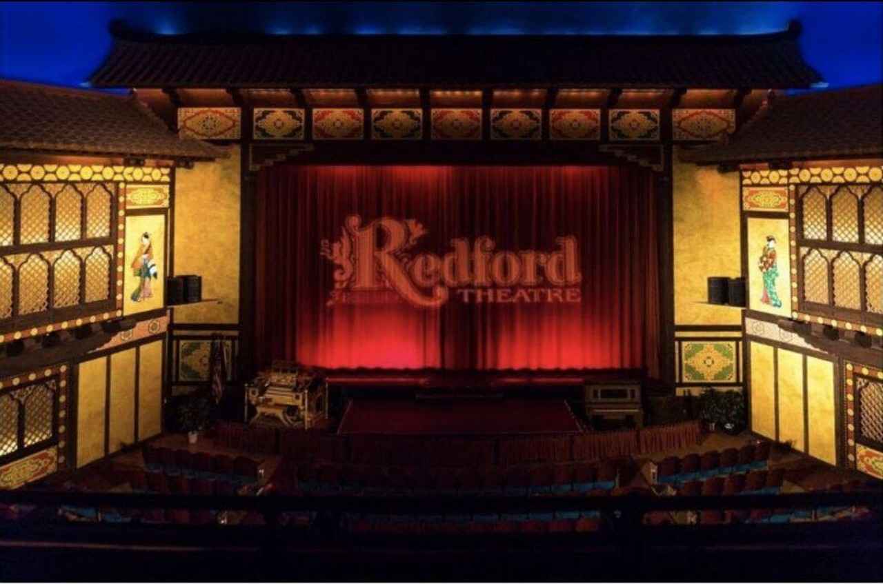 Redford Theatre
17360 Lahser Rd., Detroit; 313-537-2560; redfordtheatre.com
The historic Redford Theatre has been in continuous operation since 1928 and is the proposal location for anyone looking for an old Hollywood ending &#151; you know, minus the consumption or Dear John letters. Home to a big, beautiful, and functioning Barton organ, the Redford screens classic films, silent movies, and modern favorites, as well as film festivals and shadow cast performances. 
Photo via Redford Theatre/ Facebook