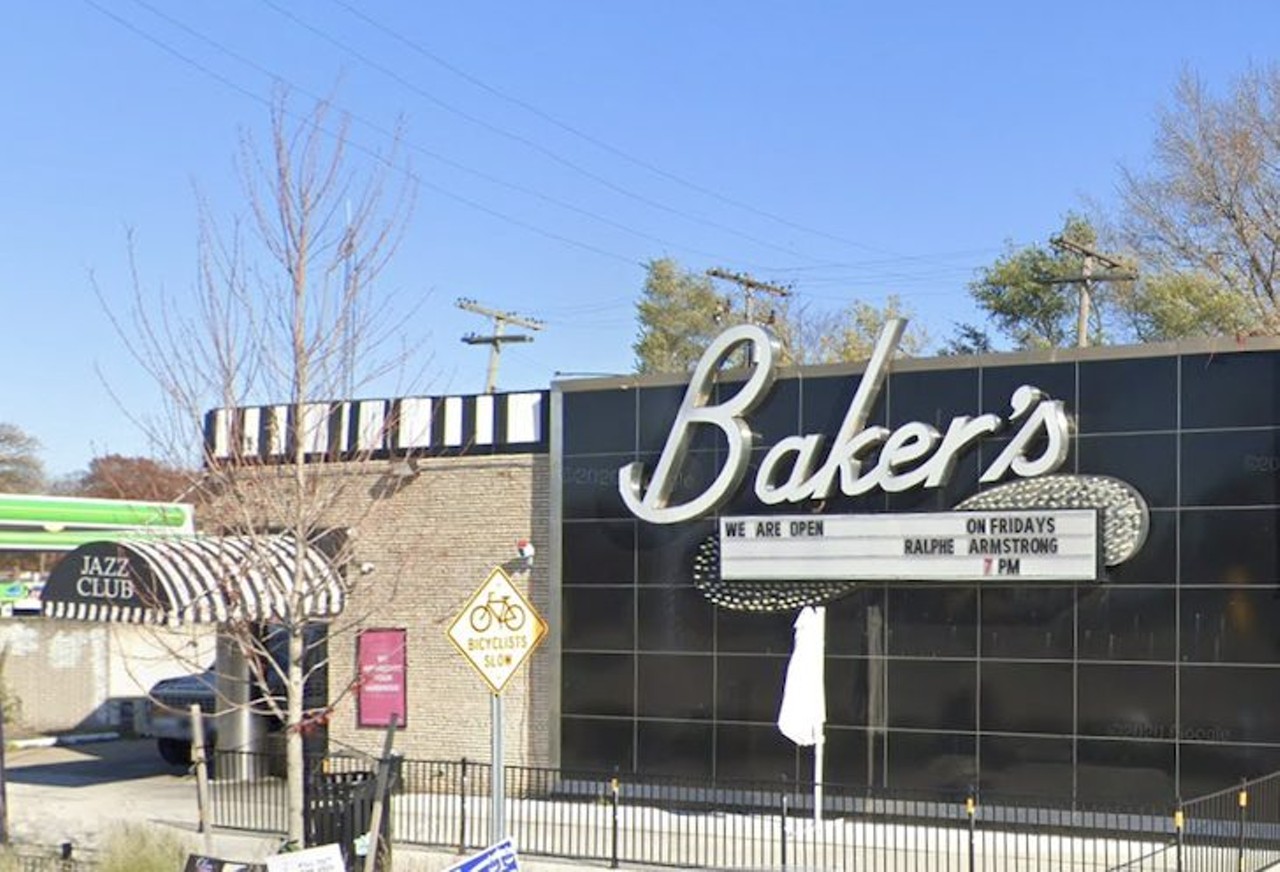 Baker&#146;s Keyboard Lounge
20510 Livernois Ave., Detroit; 313-345-6300;facebook.com/Bakers-Keyboard-Lounge
Photo via Google Maps