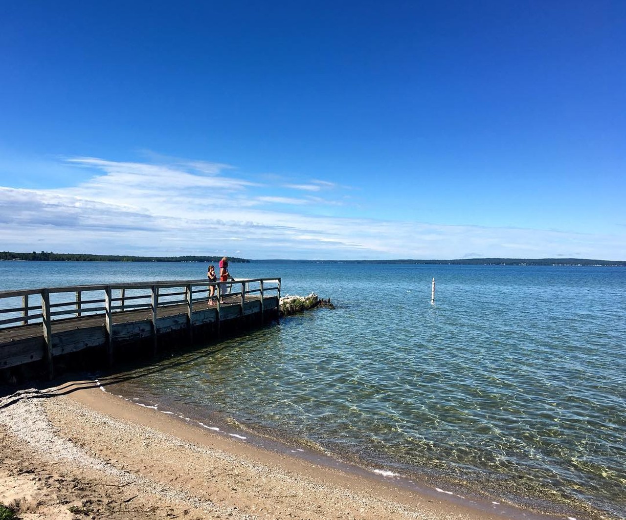 Aloha State Park | Cheboygan | 3 hours, 55 minutes 
Just a little bit outside of Cheboygan sits a secret hiding place from the bustle of the small city: Aloha State Park. It has all of the attractions you could want from a state park without the crowd.(Photo via Instagram, @andiripley)