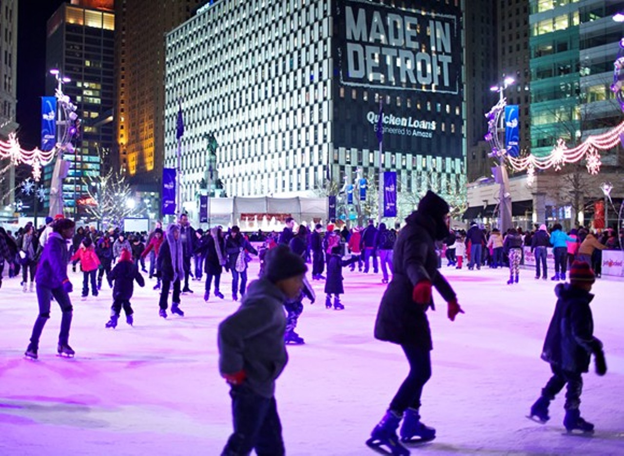 Friday-Sunday, 1/20-1/22
Meridian Winter Blast
@ Campus Martius
Winter doesn&#146;t have to be a time for hibernation and undue weight gain. Case in point, Campus Martius&#146; Winter Blast presents any number of opportunities to get out of the house and enjoy the great outdoors. Patrons can lace up their ice skates and hit the Rink, glide down a zip line, coast down the giant winter slide, roast marshmallows, and nosh on food truck fare. Between outdoor activities, they can hit a heated tent and enjoy live music, family-friendly entertainment, and beer and cocktails. Plus, the whole thing gets you downtown and close to bars, restaurants, and shopping. 
Runs 4-11 p.m. on Friday, 11 a.m.-11 p.m. on Saturday, and 11 a.m. to 9 p.m. on Sunday; 1 Campus Martius, Detroit; winterblast.com; 248-541-7550; admission is three cans of food or $3 that will be directly donated to Matrix Human Services.