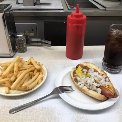 Coney dogs What tastes better than a hot dog smothered in chili, mustard, and onions when you’re drunk downtown at 3 a.m.? Answer: nothing.