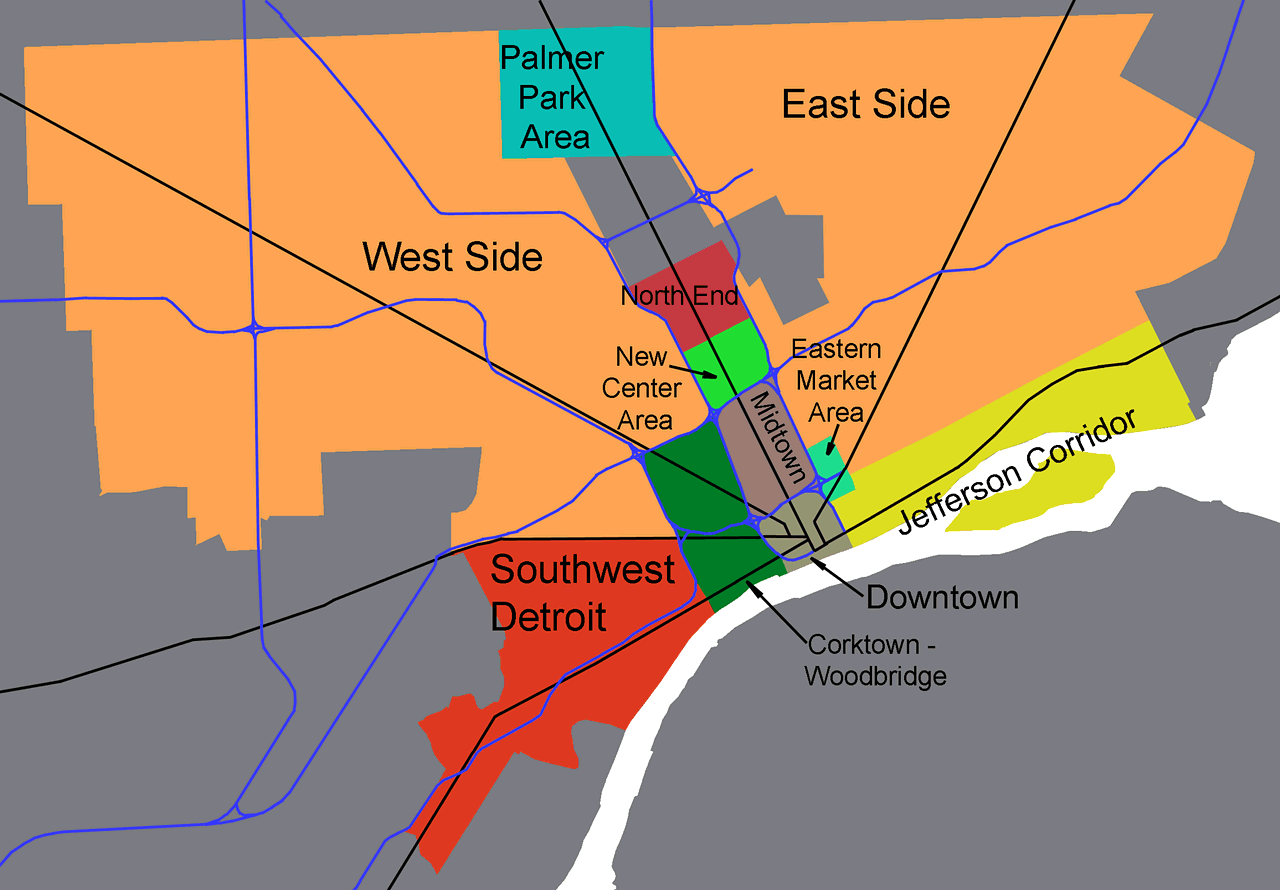 The Eastside/Westside rivalry When Detroiters ask each other what neighborhood they grew up in, the only correct answers are Eastside or Westside. It’s like asking someone’s astrological sign.