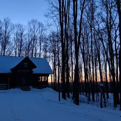  Go on a road trip Up North If you head north, you'll have a better chance of frolicking in the snow. Maybe this is a good opportunity to take a mini Michigan road trip to cozy cabins or family cottages Up North. Plus, the minimal amount of snow and ice means driving a few hours might be a little easier than it would otherwise. 