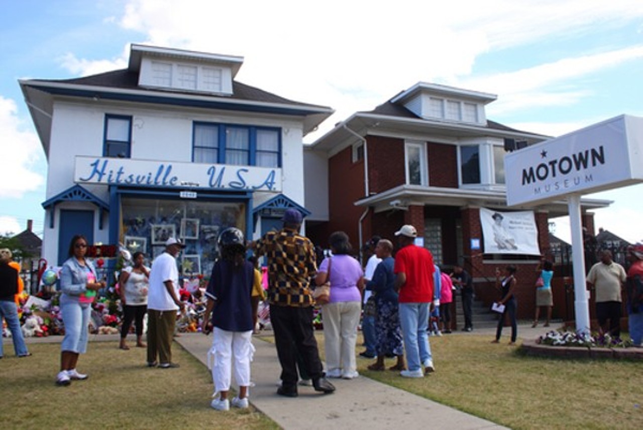 Motown Museum2648 West Grand Blvd., DetroitDonning a sign with the words &#147;Hitsville U.S.A.&#148; across the front, this museum holds the same space that was once the recording studios and residence of Berry Gordy and Motown Records. Housing artifacts, photographs, and other memorabilia, the museum transports visitors to a different time by showcasing the music that built the Motor City.
Photo via  Patricia Marks / Shutterstock.com 