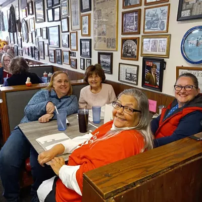 Bomber Restaurant 306 E. Michigan Ave.; 734-482-0550; bomberrestaurant.net Many people’s go-to brunch spot is The Bomber, as the family diner is also sort of a mini-museum filled with World War II history, Rosie the Riveter tributes, and model bomber planes covering the ceiling.