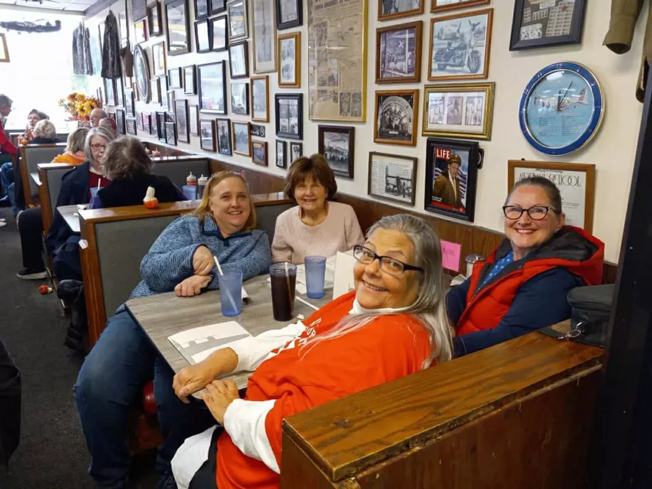 Bomber Restaurant 306 E. Michigan Ave.; 734-482-0550; bomberrestaurant.net Many people’s go-to brunch spot is The Bomber, as the family diner is also sort of a mini-museum filled with World War II history, Rosie the Riveter tributes, and model bomber planes covering the ceiling.