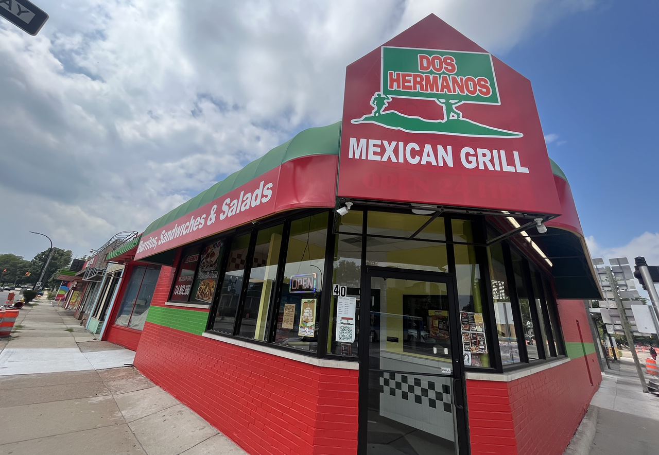 Dos Hermanos Mexican Grill
402 W. Michigan Ave.; 734-802-1662
Dos Hermanos Market has been open in Ypsilanti since 2007, and when their next door neighbor Abe’s Coney Island’s time came to an end, they were quick to scoop up the spot to open a new full-service restaurant serving up authentic Mexican and Central and South American food.