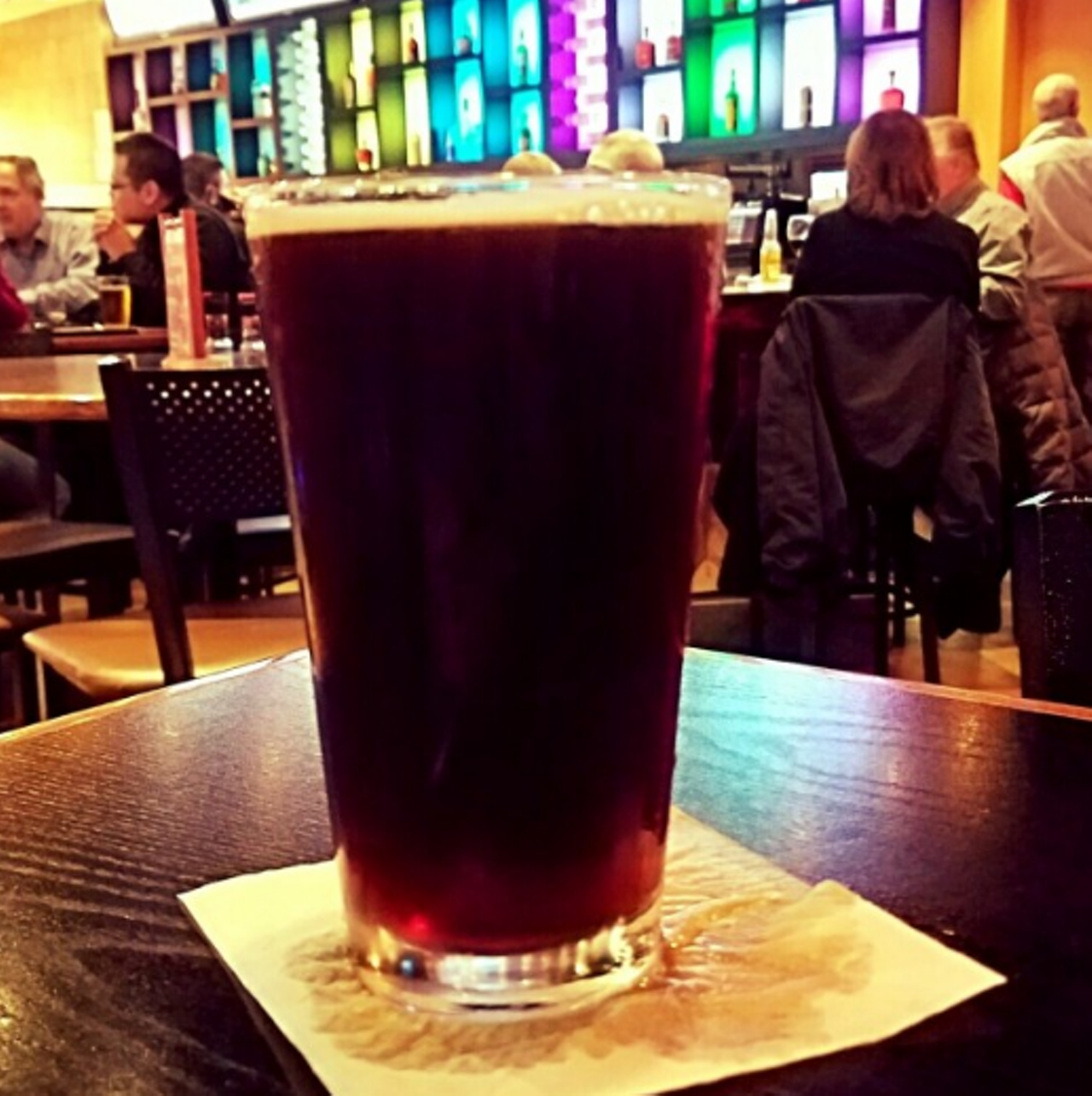 Geyser Brown
Style: Brown Ale
ABV: 7.2%
Hailing from Gonzo&#146;s Biggdogg Brewing in Kalamazoo, this brown ale has chocolate and caramel undertones that just scream winter.