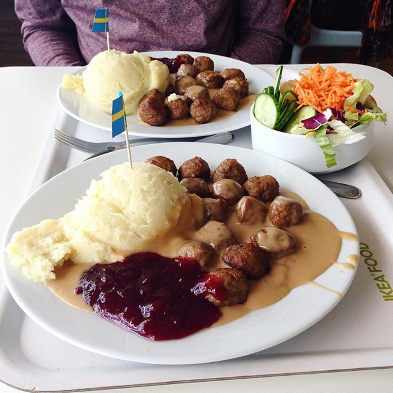 Go to IKEA
Assemble your dream home and peruse the aisles of the Swedish superstore, and when you&#146;re done, eat some meatballs. (Photo via Instagram user @_dorcsi)