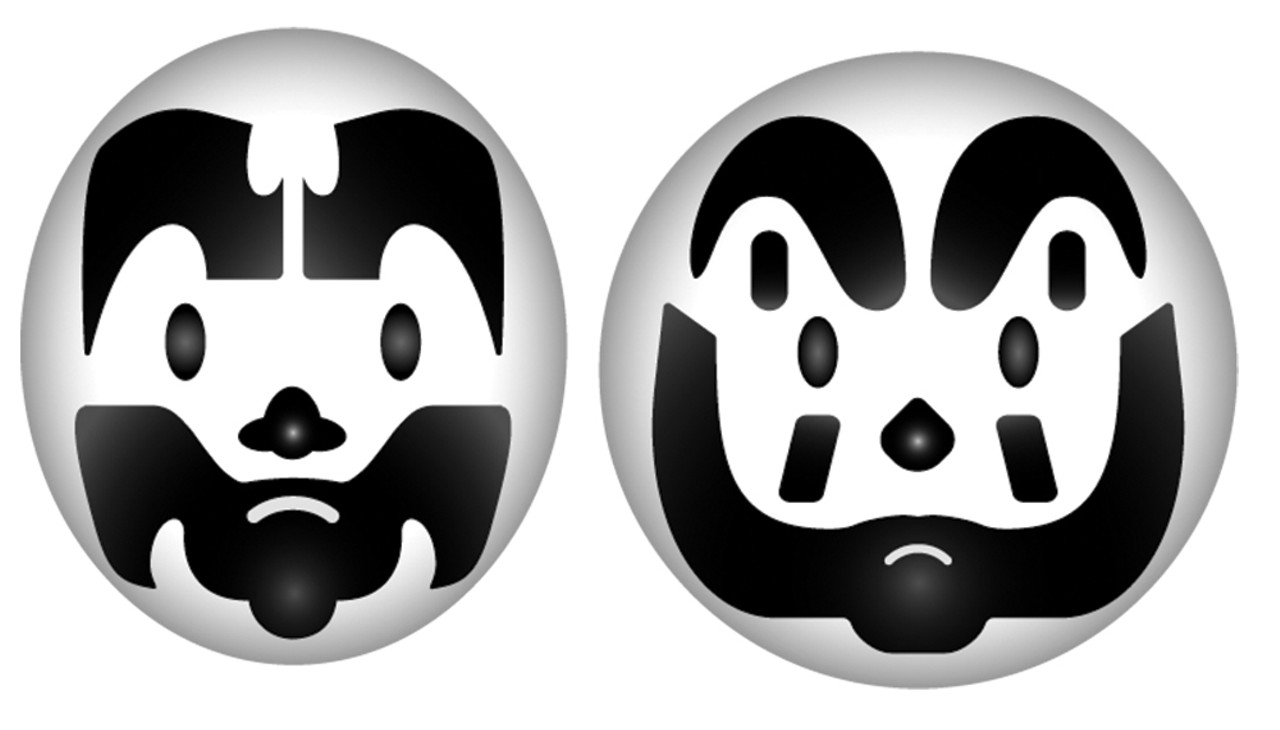 Juggalos
What it is: Apple famously added more ethnicities and cultures to its Emoji keyboard earlier this year, but one culture went noticeably absent: The Juggalos, the clown makeup-wearing fans of the Insane Clown Posse. This corrects that oversight.
When to use it: Use if talking about a Juggalo or Juggalette. Can also be used as shorthand for MMFWCL &#151; which itself is already shorthand for the popular Juggalo expression, &#147;Much Motherfucking Wicked Clown Love.