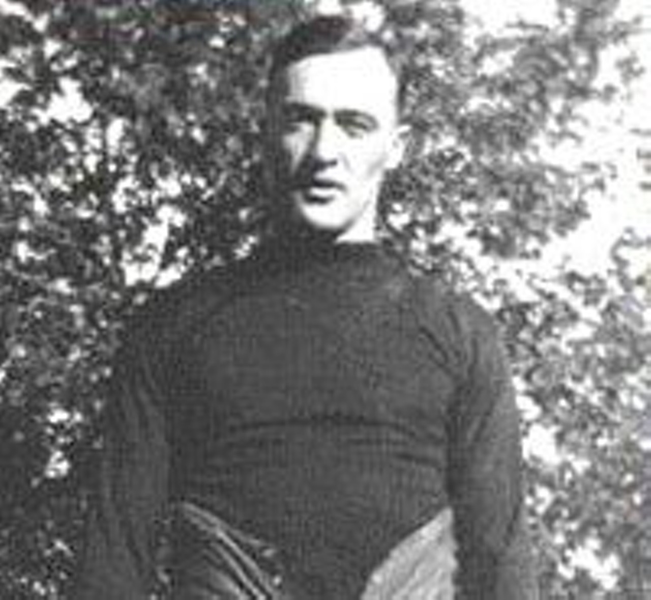 George Gipp
Nicknamed &#147;The Gipper,&#148; George Gipp was a talented football player for Notre Dame University. He still holds a number of records at Notre Dame, including for average yards per rush for a season. In 1920, Gipp died at just 25 years old following a pneumonia infection. He is buried in Lake View Cemetery in Calumet in the Upper Peninsula.&nbsp;
Photo via Jwalte04 / Wikimedia Commons