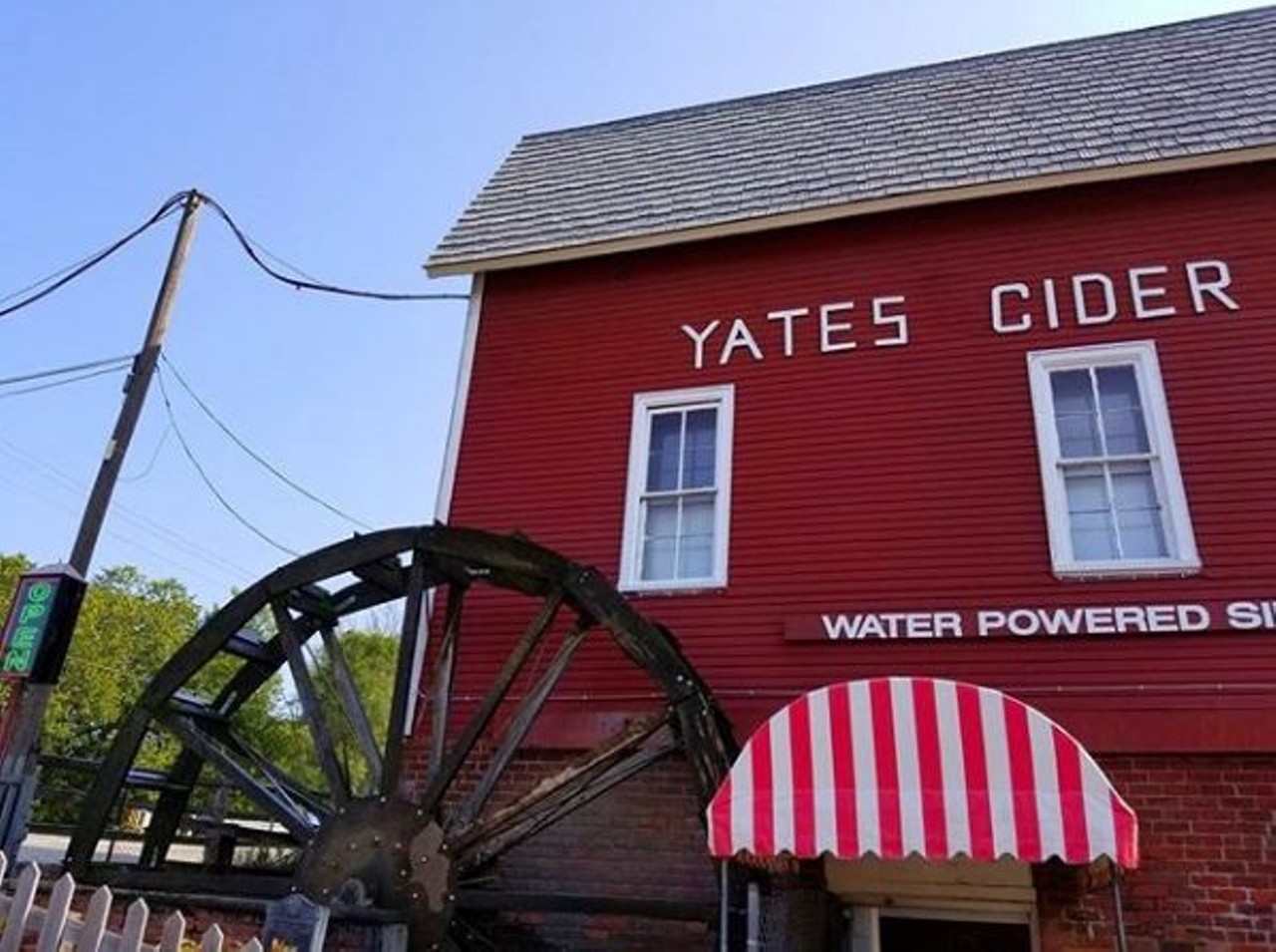 Yates Cider Mill  
1990 E. Avon Rd., Rochester Hills; 248-651-8300; yatescidermill.com  
Surrounded by beautiful parks fit for picnics and hiking, the Yates Cider Mill has as many as 24 varieties of apples &#151; usually five or six different kinds at once &#151; go into its ciders. In addition to the main store&#146;s donuts, butters, apples and syrup, a second shop can be found across a small bridge selling such specialty items as Frankenmuth fudge. Pair a donut or the fudge with one of the 20 different flavors of premium ice cream served at the Ice Cream Shoppe, which runs through September. Photo via @downwithdetroit.
