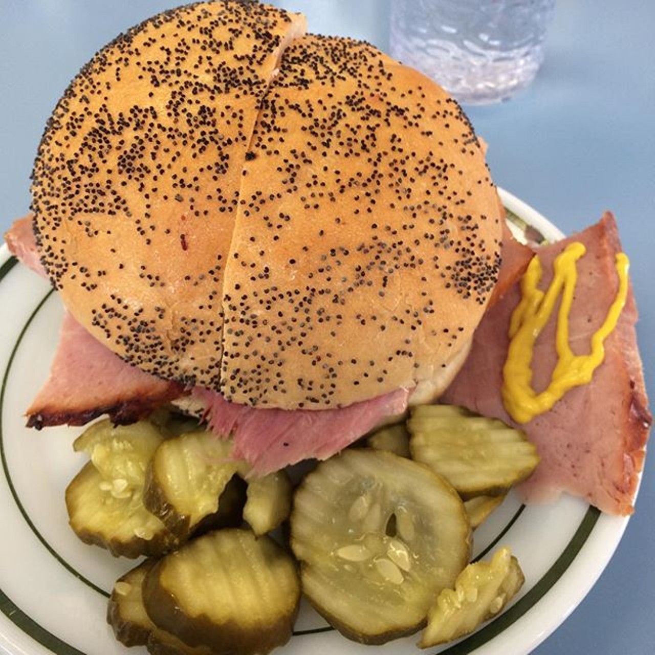 Ham sandwich | Mike&#146;s Ham Place  | $7 
Southwest | 3700 Michigan Ave | 313-894-6922 
Mike&#146;s Famous Ham Place is well known for legendary, melt-in-your-mouth, salt, delicious pork. While the menu has plenty to offer, if you going to go ham might we suggest the good ol&#146;e standby of the Ham sandwich? Packed with enough meat to satisfy two, or one if loving. 
(Photo: tandembicycle, via Instagram)