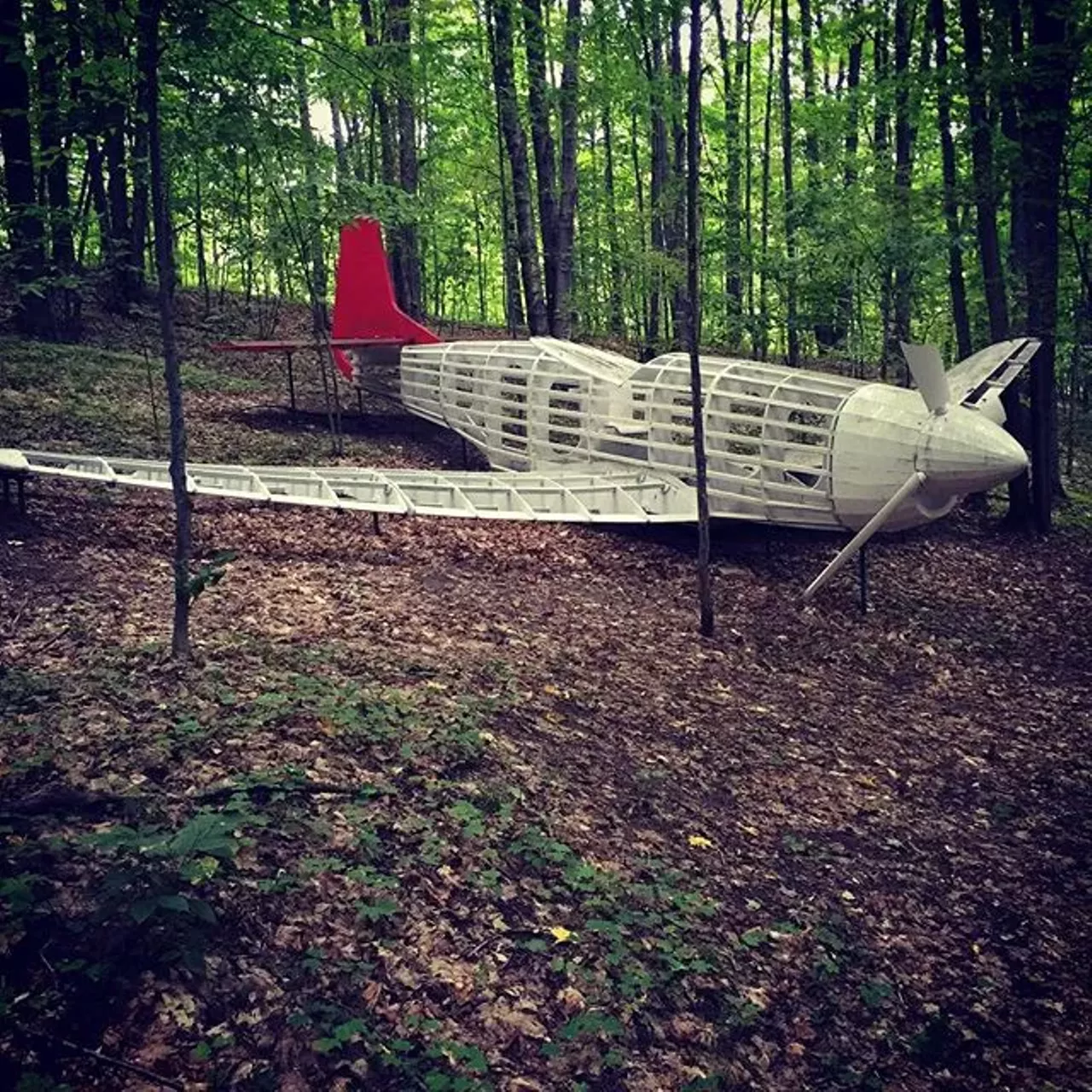 Michigan Legacy Art Park, Thompsonville The art park is 30 acres of sculpture filled land including 1.6 miles of hiking trails to explore manmade and natural beauty. (Photo via Instagram, @schuster671)