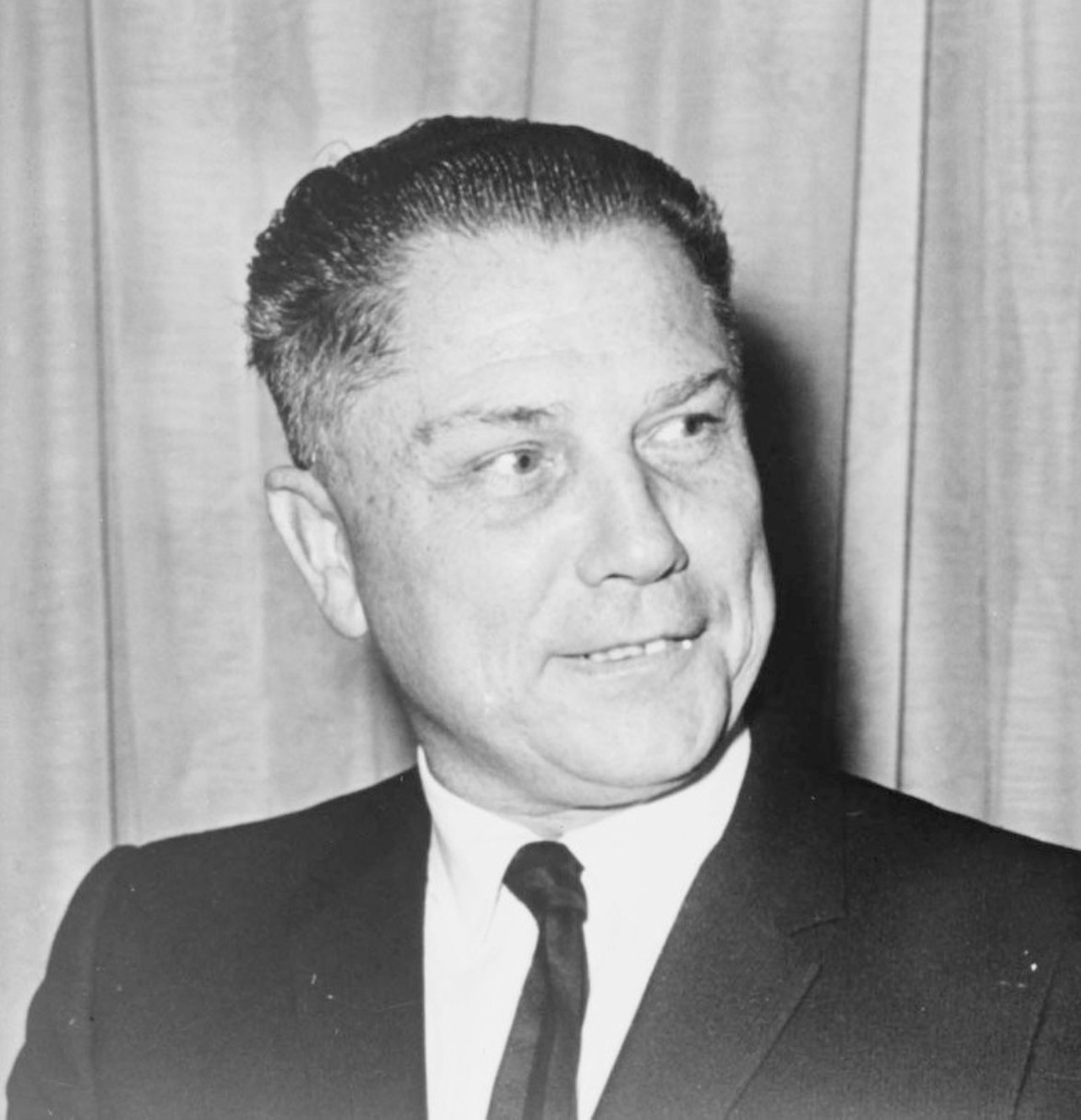 What happened to Jimmy Hoffa?
&#147;My uncle Kenny said he&#146;s buried under his driveway.&#148; 
Photo via Garam/Wikimedia Commons