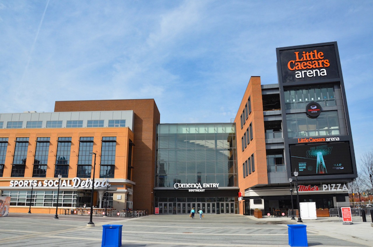 Little Caesars Arena
Common lines that you may hear in reference to Little Caesars Arena include: 
&#147;Name it after Gordie Howe!&#148; 
&#147;The Palace was still fine for the Pistons, why do they get to come into the Red Wings arena?!&#148;
&#147;Why are taxpayers footing the bill?!&#148; 
&#147;It doesn&#146;t help the community one bit!&#148;
&#147;No one&#146;s coming to watch these teams anyway!&#148;
Photo via Susan Montgomery/Shutterstock