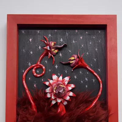 Image: 25 Artists and Art at Cryptozoology Art Show