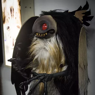 Image: 25 Artists and Art at Cryptozoology Art Show