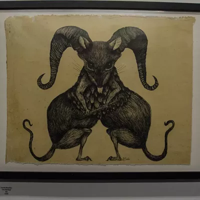 Image: 25 Artists and Art at Cryptozoology Art Show