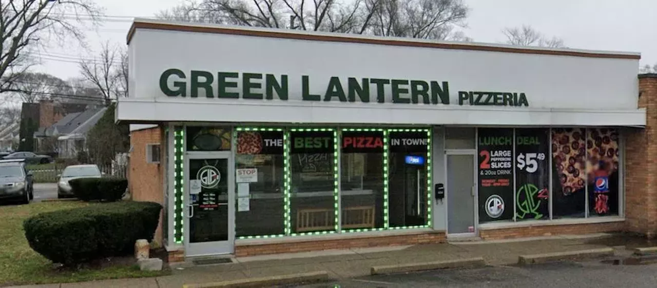 Green Lantern Various locations; greenlanternpizza.com Tracing its lineage back 55 years, Green Lantern Pizza got its signature name from the legendary green lanterns that were said to mark speakeasies where patrons could buy alcohol during prohibition. Nowadays, Green Lantern offers a low-key atmosphere filled with sports history and photos for you to ponder while you munch down a crispy Detroit-style deep dish. Photo via Green Lantern Pizza/Facebook