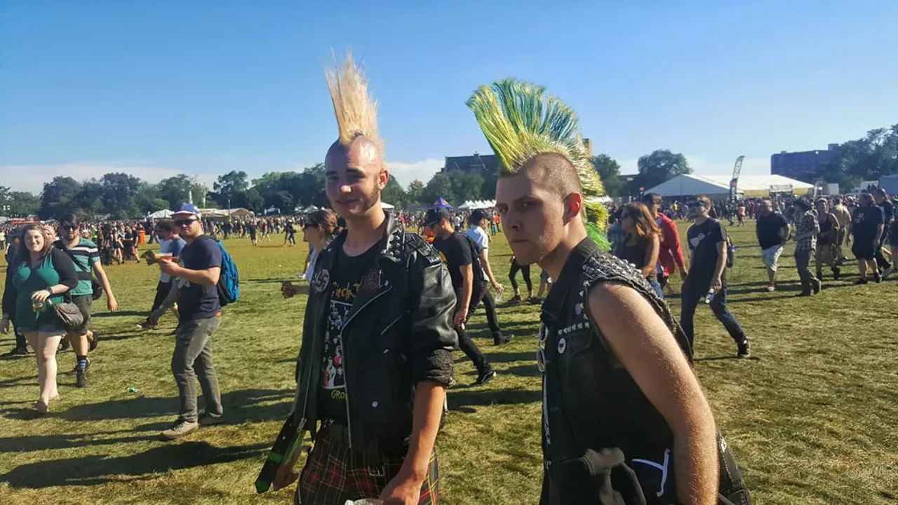 Image: 25 hawk-tastic mohawks we saw at Riot Fest